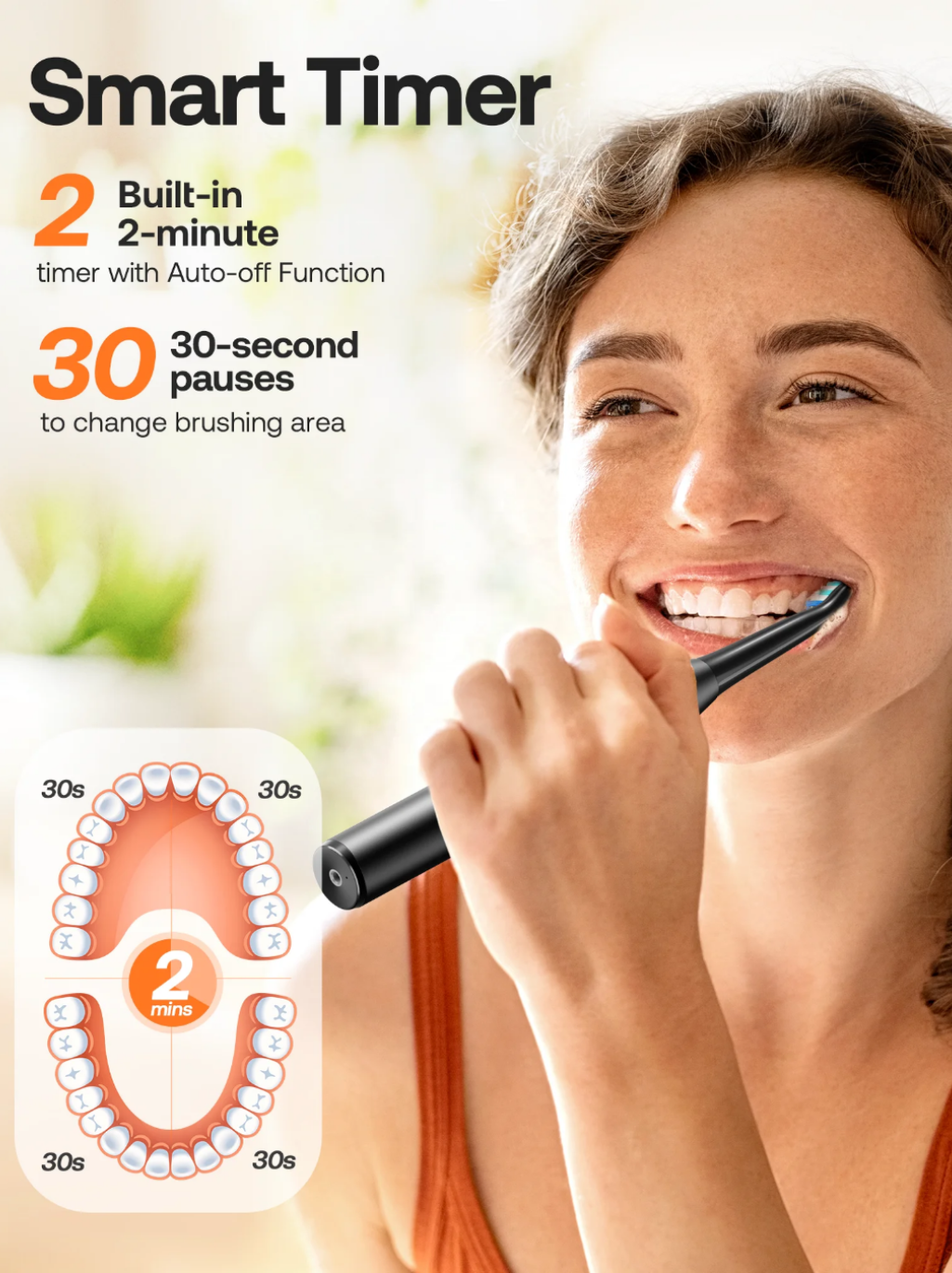 ELECTRIC TOOTHBRUSH (VIBRATING HEAD)