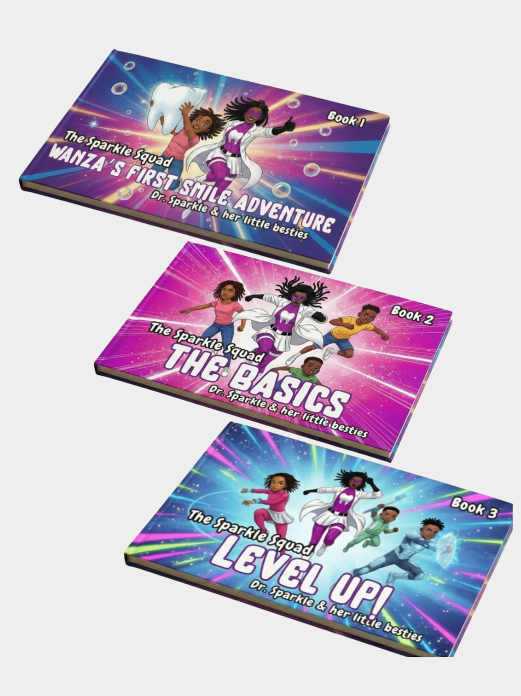 SPARKLE SQUAD FAMILY DENTAL CARE BOOKS