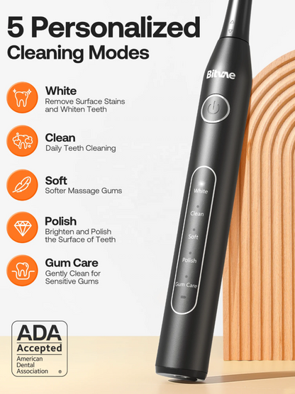 BITVAE ELECTRIC TOOTHBRUSH (VIBRATING HEAD)