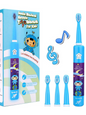 KIDS ELECTRIC MUSICAL TOOTHBRUSH (WITH 2 BRUSH HEADS)